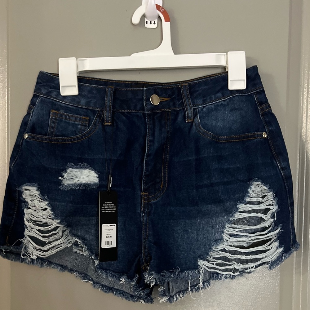 Brand new with tags fashion move dark wash shorts